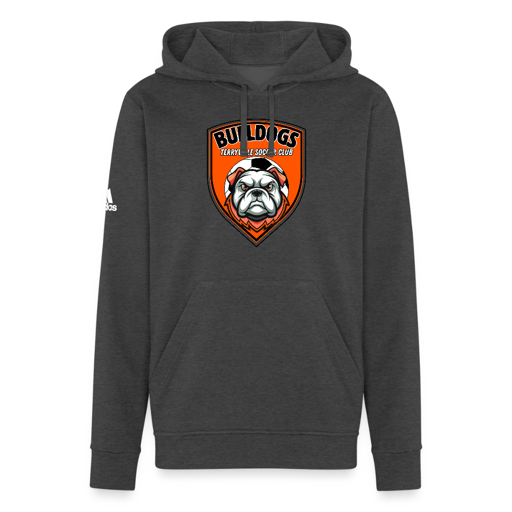 Adidas Unisex Fleece Hoodie - charcoal grey