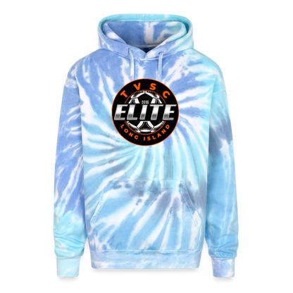 Adult Tie Dye Hoodie - blue lagoon