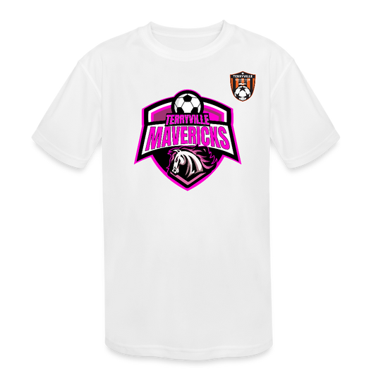 Kids' Moisture Wicking Performance T-Shirt - white