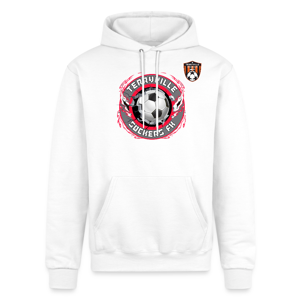 Champion Unisex Powerblend Hoodie - white