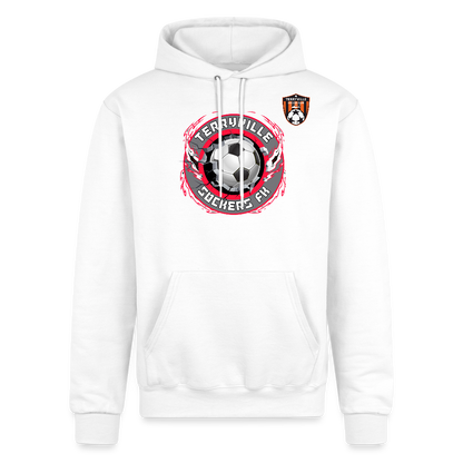 Champion Unisex Powerblend Hoodie - white