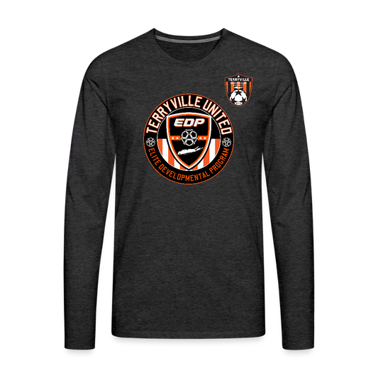Men's Premium Long Sleeve T-Shirt - charcoal grey