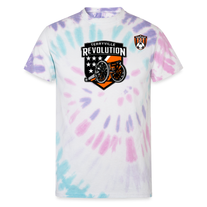 Unisex Tie Dye T-Shirt - Pastel Spiral