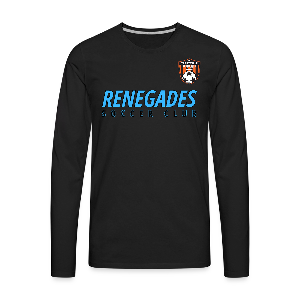 Men's Premium Long Sleeve T-Shirt - black