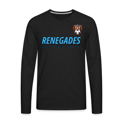 Men's Premium Long Sleeve T-Shirt - black