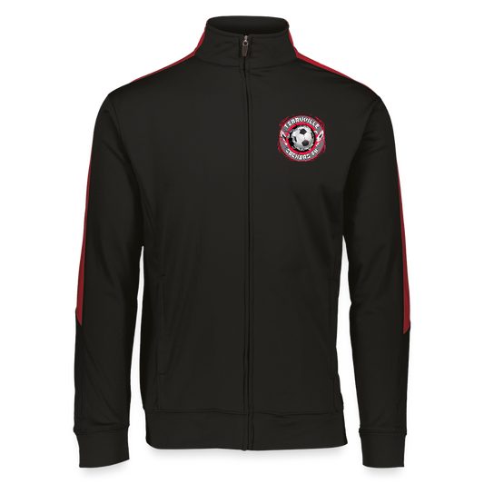 Augusta Sportswear Unisex 2.0 Medalist Jacket - black/red