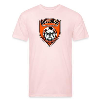 Fitted Cotton/Poly T-Shirt by Next Level - blush pink 