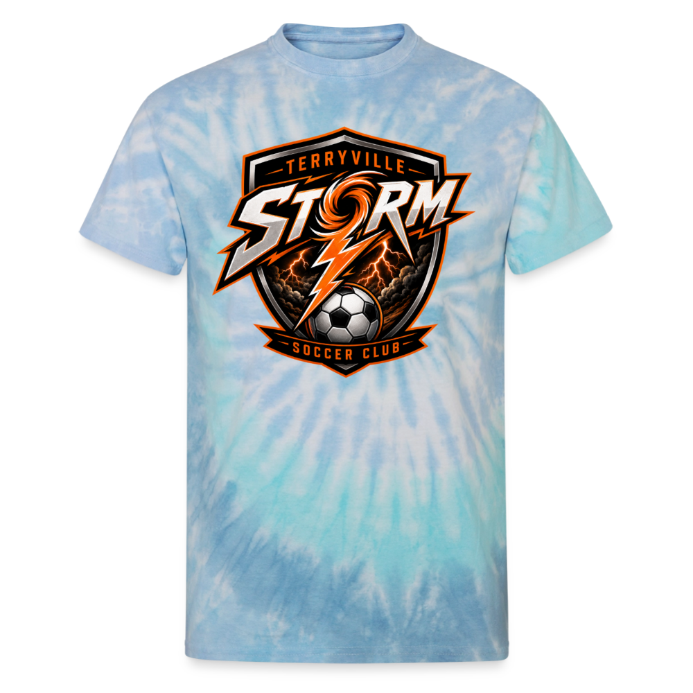 Unisex Tie Dye T-Shirt - blue lagoon