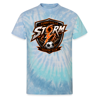 Unisex Tie Dye T-Shirt - blue lagoon