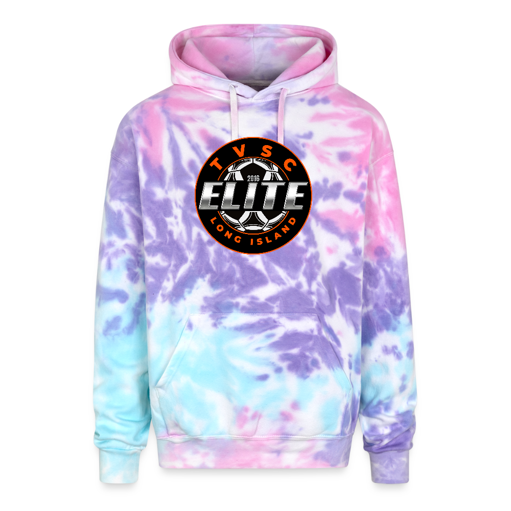 Adult Tie Dye Hoodie - cotton candy