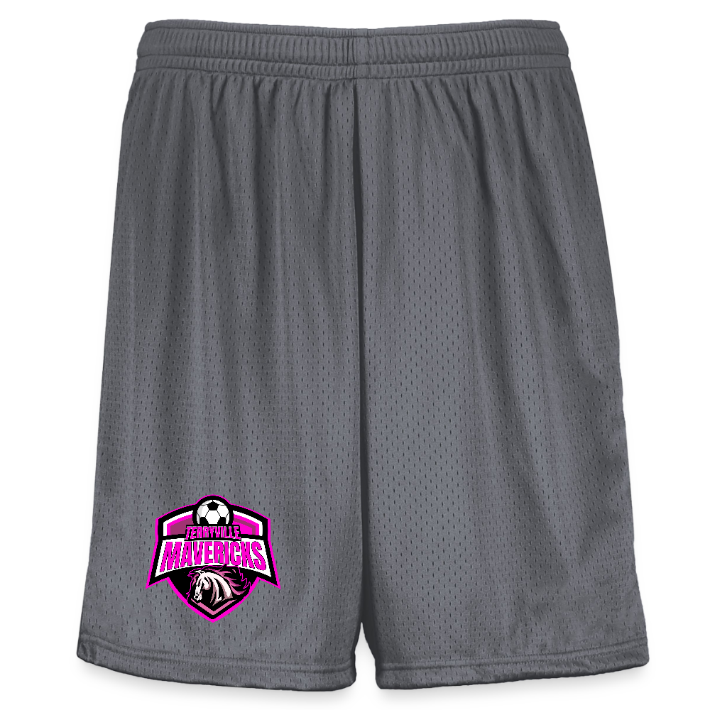 Augusta Sportswear Youth Modified Mesh Short - graphite grey
