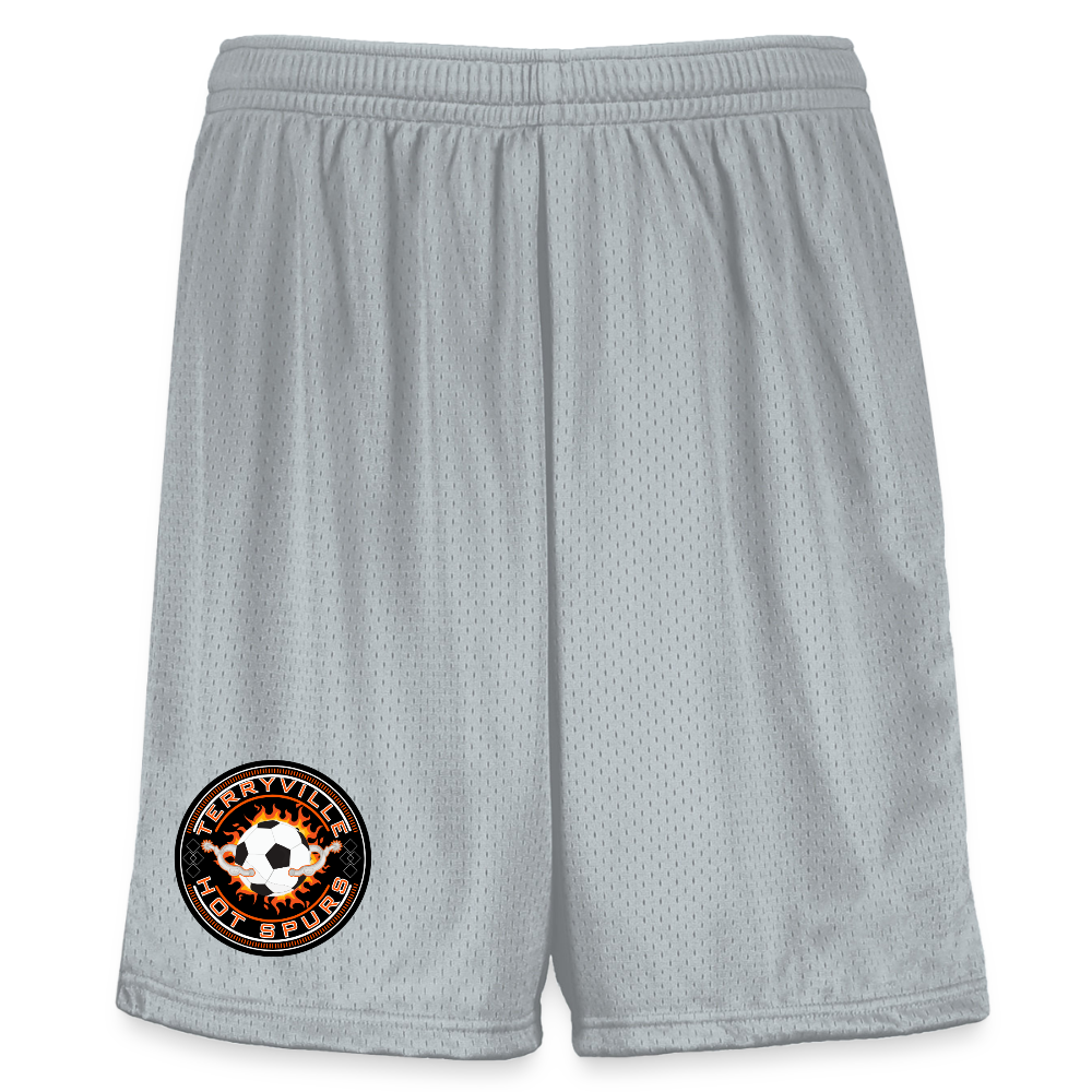 Augusta Sportswear Youth Modified Mesh Short - silver