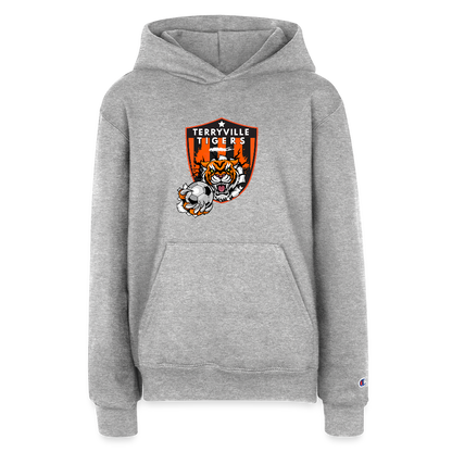 Champion Youth Hoodie - heather grey