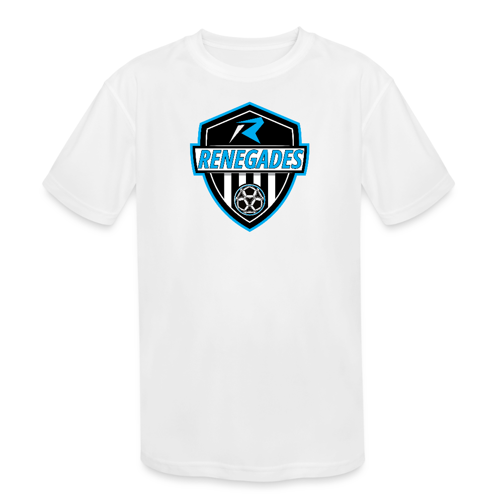 Kids' Moisture Wicking Performance T-Shirt - white
