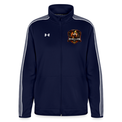 Under Armour Women's Command Full Zip 2.0 - navy/white