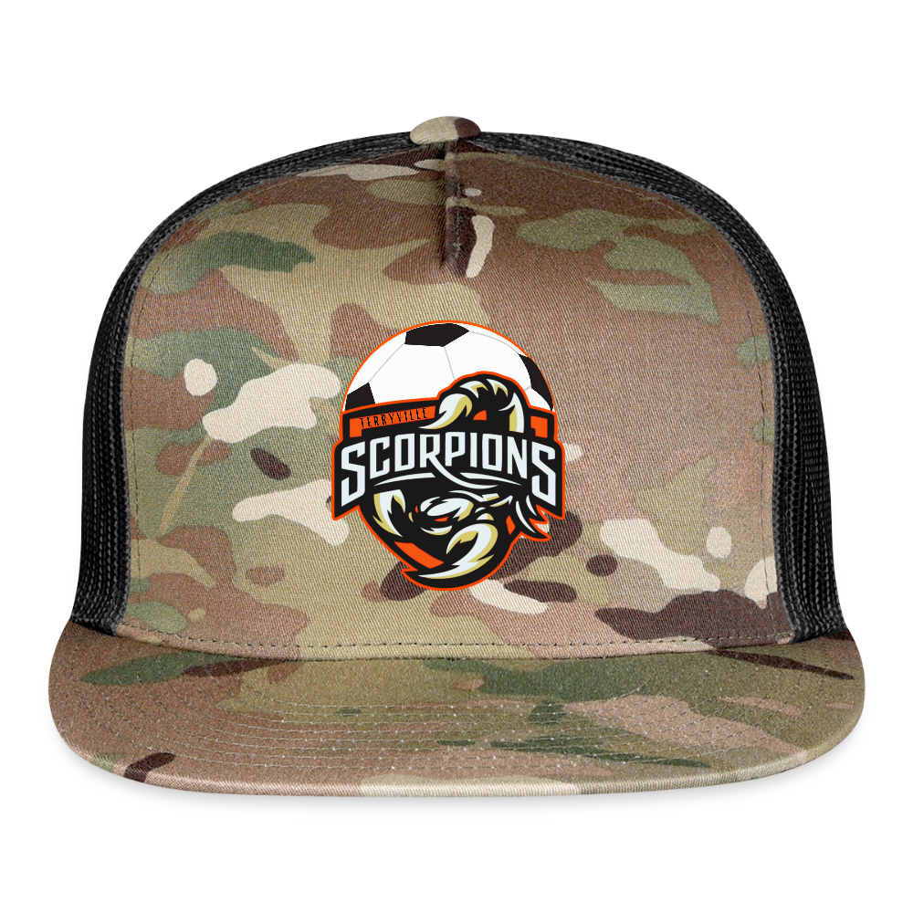 Trucker Hat - MultiCam\black