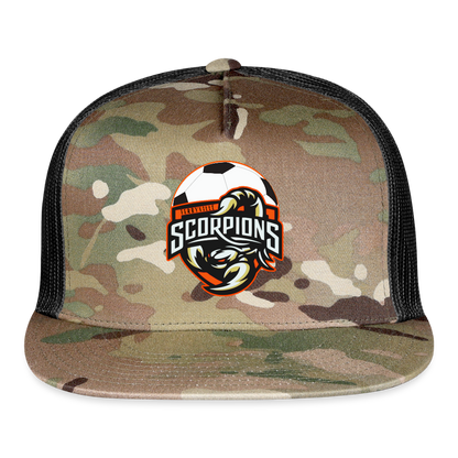 Trucker Hat - MultiCam\black