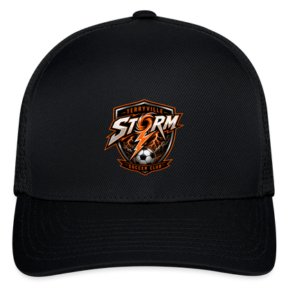 Flexfit Fitted Baseball Cap - black