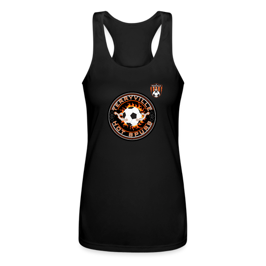 Women’s Performance Racerback Tank Top - black
