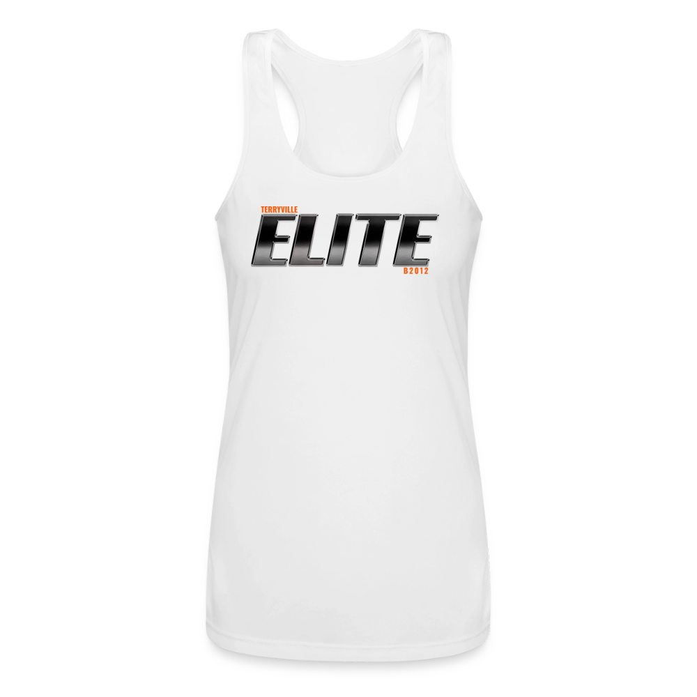 Women’s Performance Racerback Tank Top - white