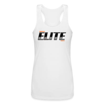 Women’s Performance Racerback Tank Top - white