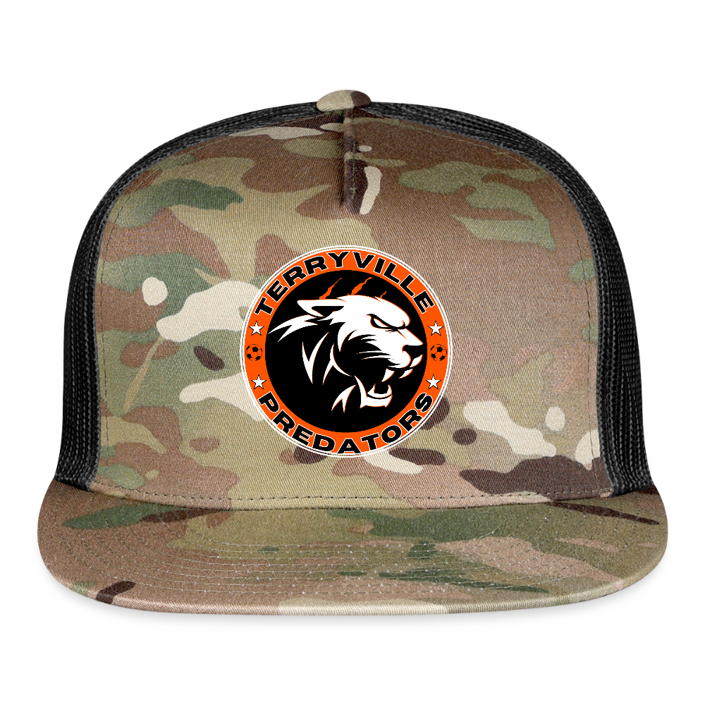 Trucker Hat - MultiCam\black