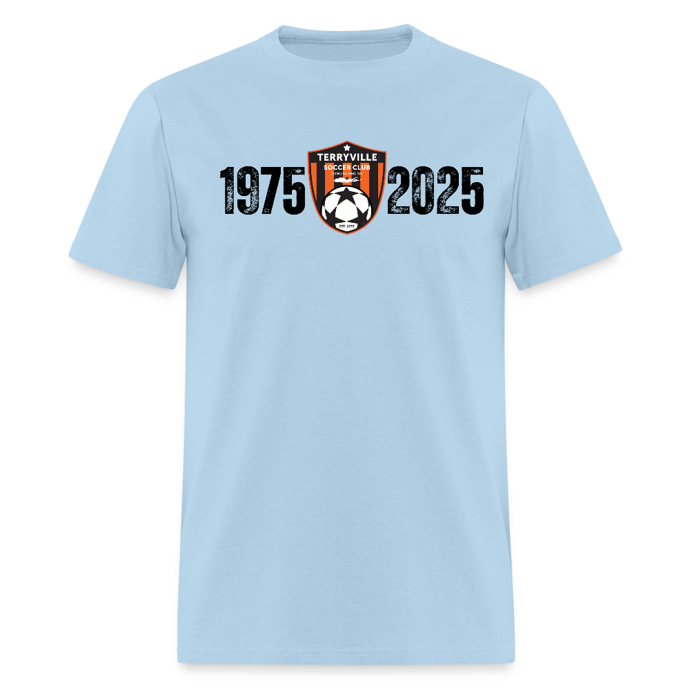 50 Year Anniversary T-Shirt - powder blue