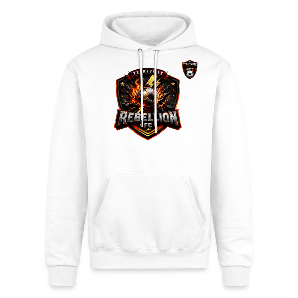 Champion Unisex Powerblend Hoodie - white