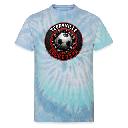 Unisex Tie Dye T-Shirt - blue lagoon