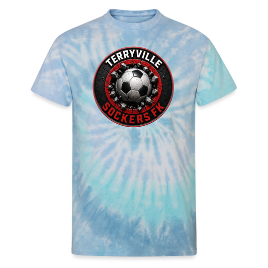 Unisex Tie Dye T-Shirt - blue lagoon