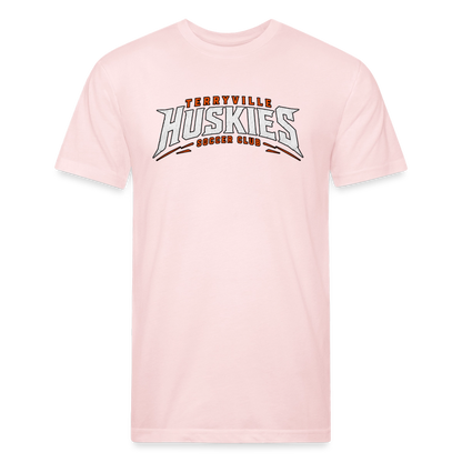 Fitted Cotton/Poly T-Shirt by Next Level - blush pink 