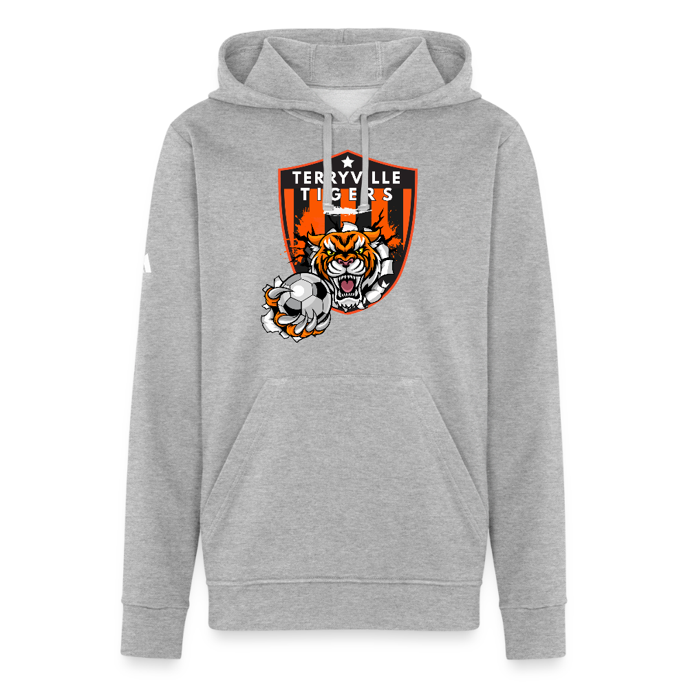 Adidas Unisex Fleece Hoodie - heather gray