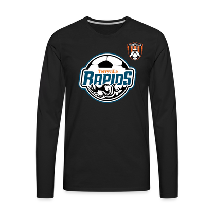 Men's Premium Long Sleeve T-Shirt - black