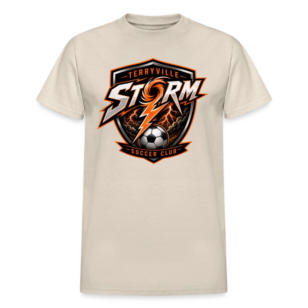 Gildan Ultra Cotton Adult T-Shirt - Sand