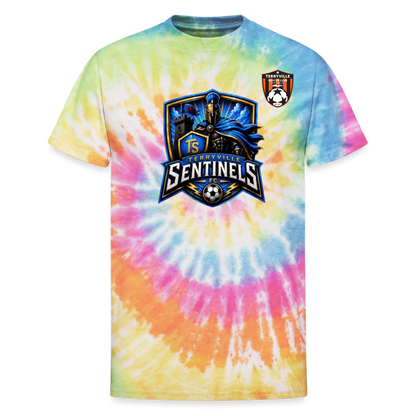 Unisex Tie Dye T-Shirt - rainbow