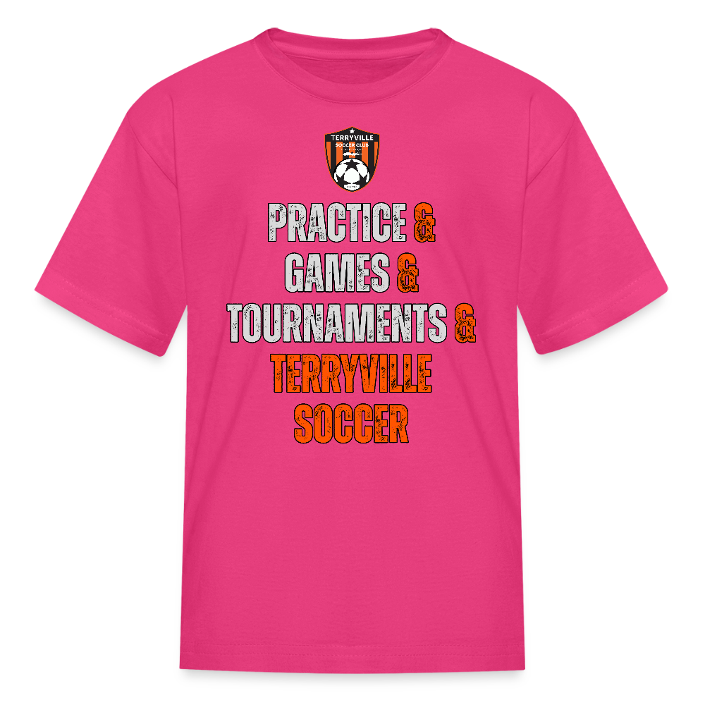 Kids' T-Shirt - fuchsia