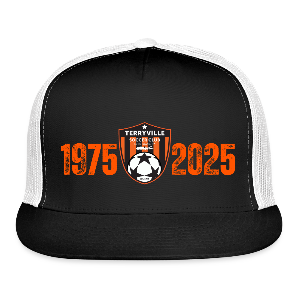 50th Anniversary Trucker Hat - black/white