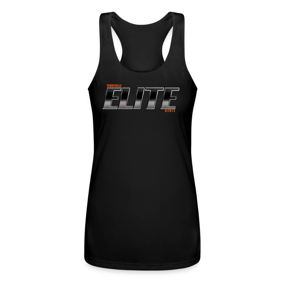 Women’s Performance Racerback Tank Top - black