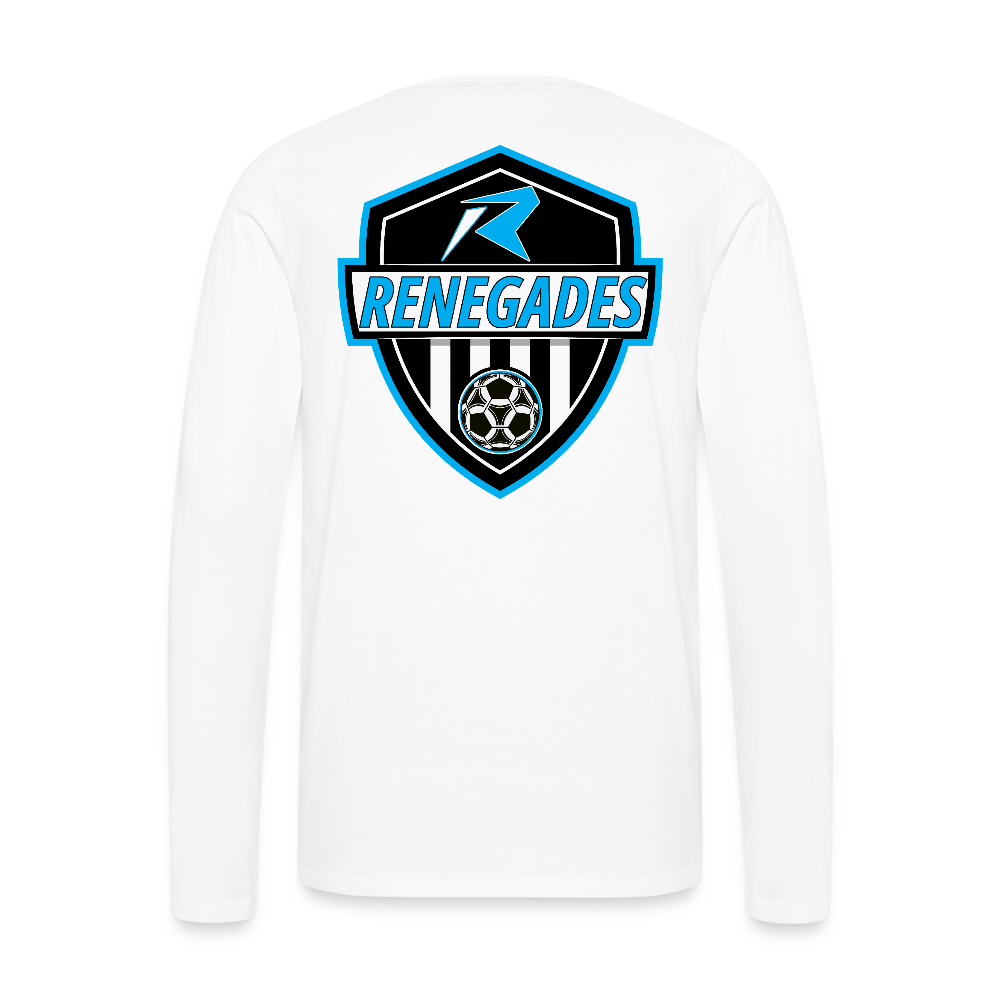 Men's Premium Long Sleeve T-Shirt - white