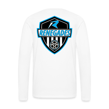 Men's Premium Long Sleeve T-Shirt - white