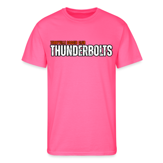 50/50 T-Shirt - neon pink