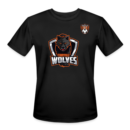 Men’s Moisture Wicking Performance T-Shirt - black