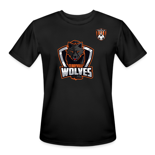 Men’s Moisture Wicking Performance T-Shirt - black