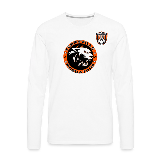 Men's Premium Long Sleeve T-Shirt - white