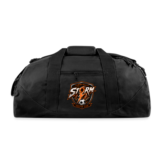 Recycled Duffel Bag - black