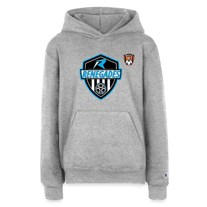 Champion Youth Hoodie - heather grey