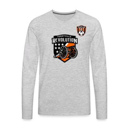 Men's Premium Long Sleeve T-Shirt - heather gray