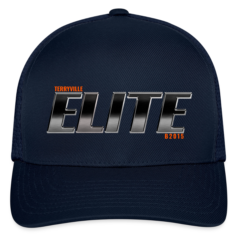 Flexfit Fitted Baseball Cap - navy