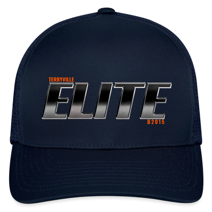 Flexfit Fitted Baseball Cap - navy