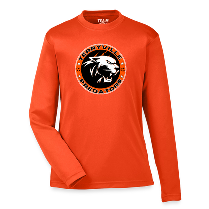 Youth Zone Performance Long-Sleeve T-Shirt - orange